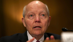 IRS Commissioner John Koskinen testified at the time that it may take new legislation from Congress to let his agency inform taxpayers they’d been the subject of identity theft. (Associated Press)