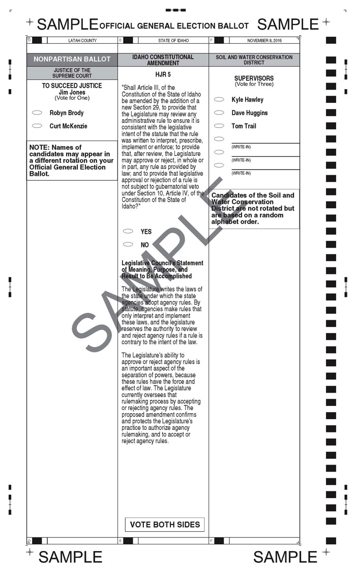 LatahCountySampleBallot2016 Page 2