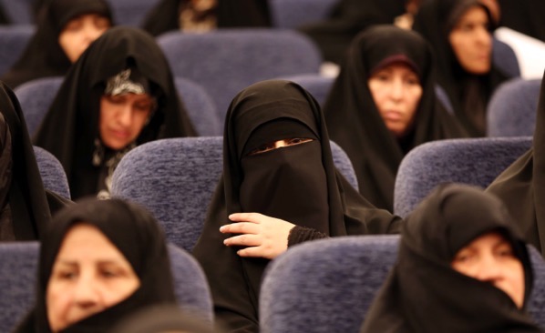Iran women conservative coaltion pariamentary elections meeting ATTA KENARE AFP Getty 1024 600
