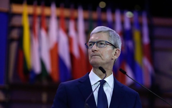 Belgium european parliament tim cook