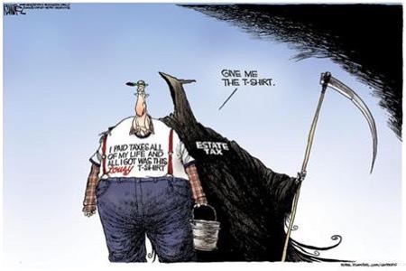 Scared to Death of the Estate Tax