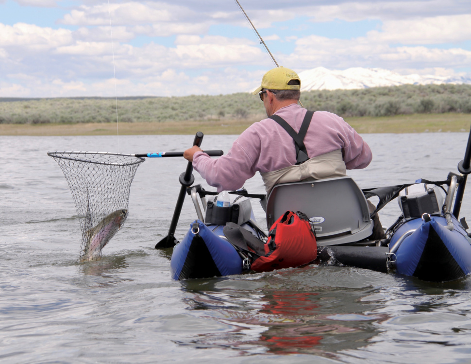 Magic rez float tube fishing