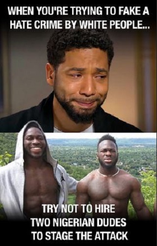 Jussie Smollett fake hate crime