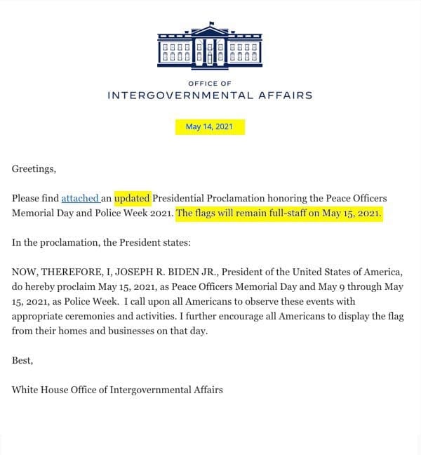 Proclamation 2